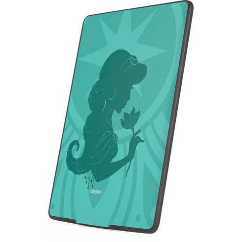 Disney Aladdin Princess Jasmine Silhouette Flower Amazon Kindle Skin