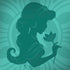 Disney Aladdin Princess Jasmine Silhouette Flower Legion Y720 Skin