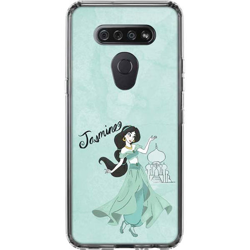 Disney Princess Jasmine LG K51/Q51 Clear Case