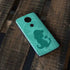 Disney Aladdin Princess Jasmine Silhouette Flower Moto E5 Plus Skin