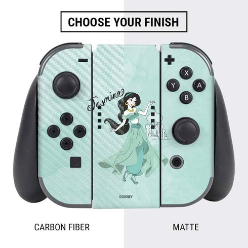Disney Princess Jasmine Art Nintendo Switch Bundle Skin