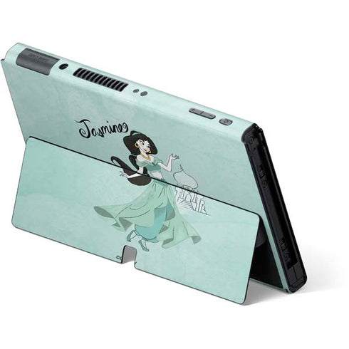 Disney Princess Jasmine Art Nintendo Switch OLED (2021) Skin