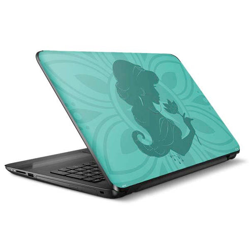 Disney Aladdin Princess Jasmine Silhouette Flower HP Notebook Skin