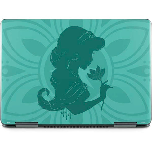 Disney Aladdin Princess Jasmine Silhouette Flower Notebook 9 Pro 13in (2017) Skin
