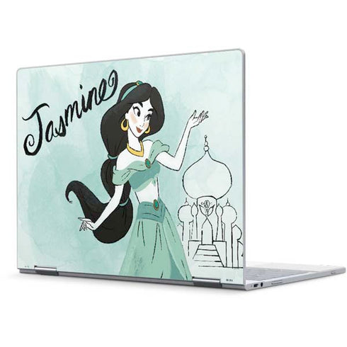 Disney Princess Jasmine Art Pixelbook Skin