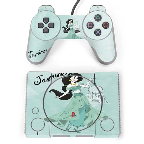 Disney Princess Jasmine Art PlayStation Classic Bundle Skin
