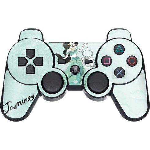 Disney Princess Jasmine Art PS3 Dual Shock wireless controller Skin
