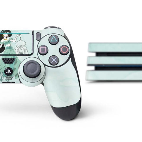 Disney Princess Jasmine Art PS4 Pro Bundle Skin