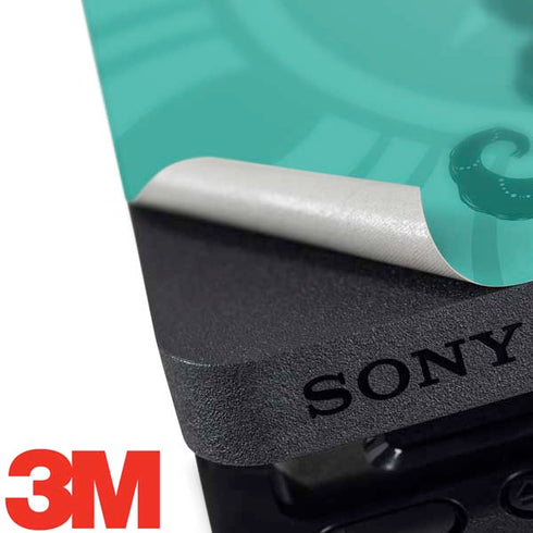 Disney Aladdin Princess Jasmine Silhouette Flower PS4 Pro Console Skin