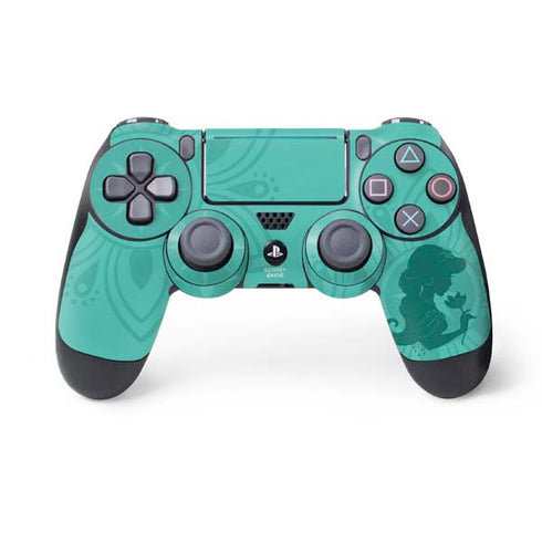 Disney Aladdin Princess Jasmine Silhouette Flower PS4 Pro/Slim Controller Skin