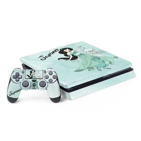 Disney Princess Jasmine Art PS4 Slim Bundle Skin