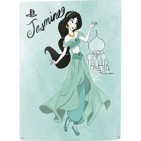 Disney Princess Jasmine Art PS5 Digital Edition Console Skin