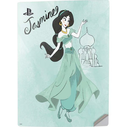 Disney Princess Jasmine Art PS5 Digital Edition Console Skin