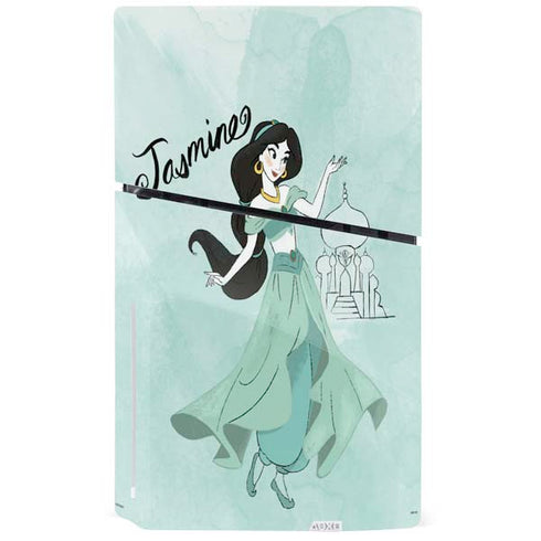 Disney Princess Jasmine PS5 Slim Disk Bundle Skin