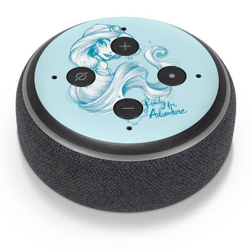 Disney Princess Jasmine Ready for Adventure Art Amazon Echo Dot Skin