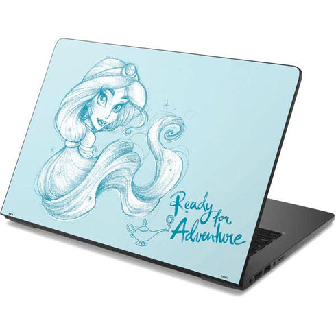 Disney Princess Jasmine Ready for Adventure Art Dell Chromebook Skin