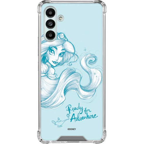Disney Princess Jasmine Ready for Adventure Art Galaxy A13 5G Clear Case