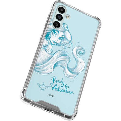 Disney Princess Jasmine Ready for Adventure Art Galaxy A13 5G Clear Case