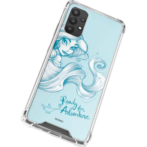 Disney Princess Jasmine Ready for Adventure Art Galaxy A32 5G Clear Case
