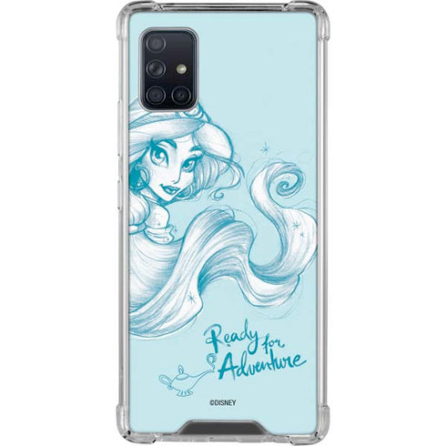 Disney Princess Jasmine Ready for Adventure Art Galaxy A51 5G Clear Case