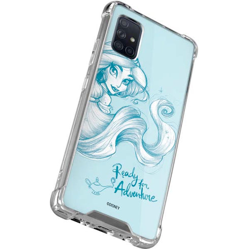 Disney Princess Jasmine Ready for Adventure Art Galaxy A71 5G Clear Case