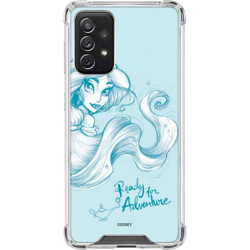 Disney Princess Jasmine Ready for Adventure Art Galaxy A72 5G Clear Case