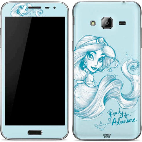 Disney Princess Jasmine Ready for Adventure Art Galaxy J3 Skin