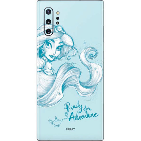 Disney Princess Jasmine Ready for Adventure Art Galaxy Note 10 Plus Skin