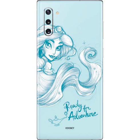 Disney Princess Jasmine Ready for Adventure Art Galaxy Note 10 Skin
