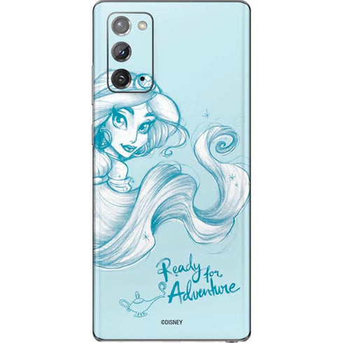Disney Princess Jasmine Ready for Adventure Art Galaxy Note20 5G Skin