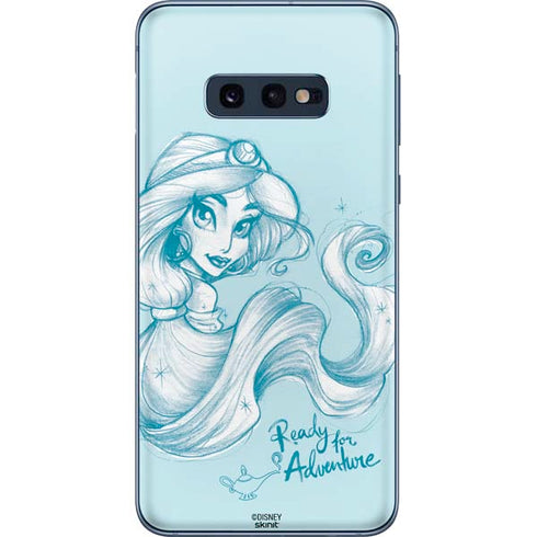 Disney Princess Jasmine Ready for Adventure Art Galaxy S10e Skin