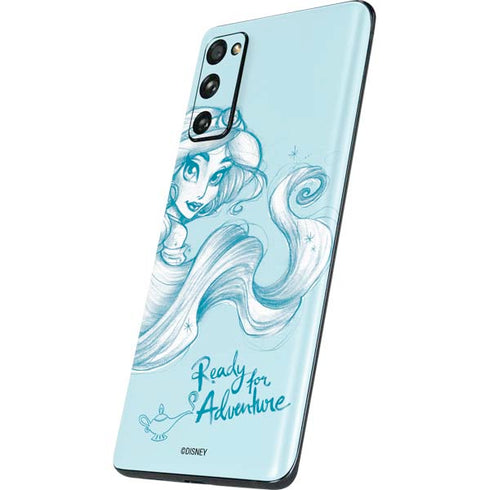 Disney Princess Jasmine Ready for Adventure Art Galaxy S20 Fan Edition Skin