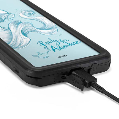 Disney Princess Jasmine Ready for Adventure Art Galaxy S20 Plus Waterproof Case