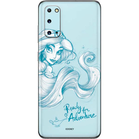 Disney Princess Jasmine Ready for Adventure Art Galaxy S20 Skin