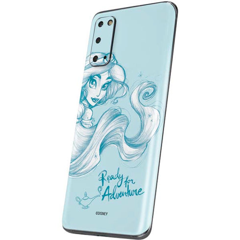 Disney Princess Jasmine Ready for Adventure Art Galaxy S20 Skin