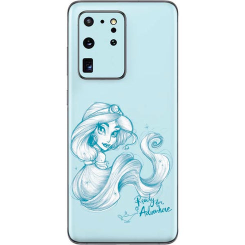 Disney Princess Jasmine Ready for Adventure Art Galaxy S20 Ultra 5G Skin