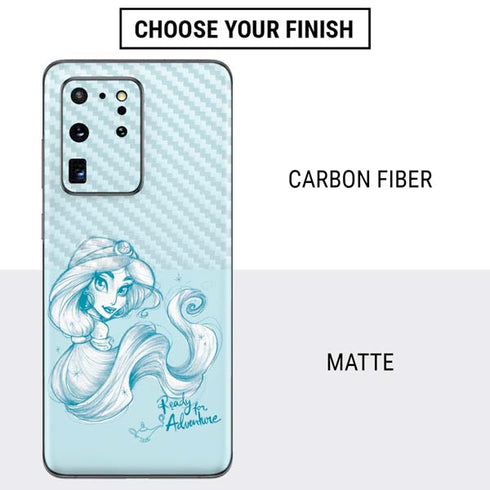 Disney Princess Jasmine Ready for Adventure Art Galaxy S20 Ultra 5G Skin