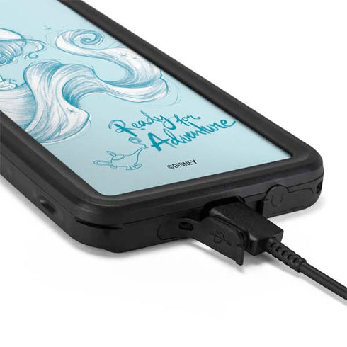 Disney Princess Jasmine Ready for Adventure Art Galaxy S20 Waterproof Case