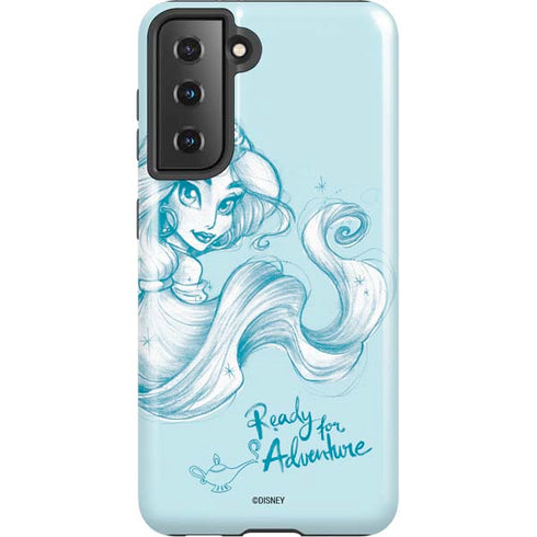 Disney Princess Jasmine Ready for Adventure Art Galaxy S21 5G Pro Case