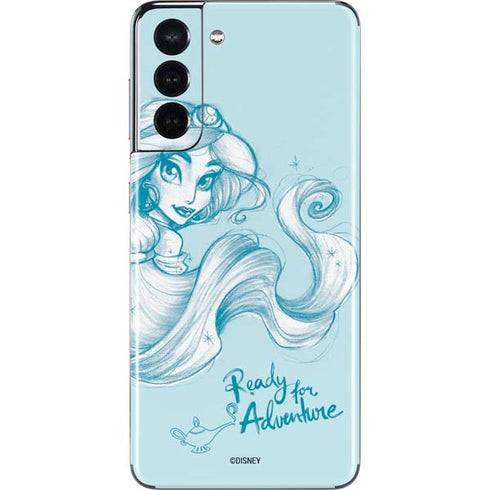 Disney Princess Jasmine Ready for Adventure Art Galaxy S21 5G Skin
