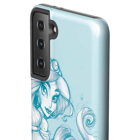 Disney Princess Jasmine Ready for Adventure Art Galaxy S21 Plus 5G Pro Case