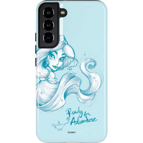 Disney Princess Jasmine Ready for Adventure Art Galaxy S22 Plus Pro Case