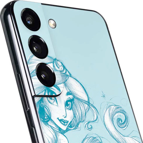 Disney Princess Jasmine Ready for Adventure Art Galaxy S22 Plus Skin