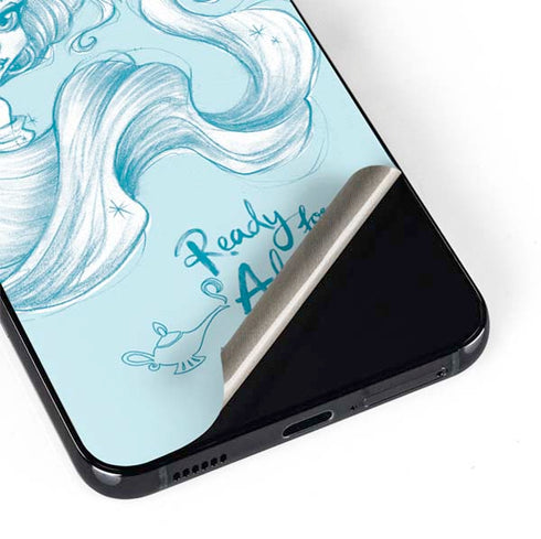 Disney Princess Jasmine Ready for Adventure Art Galaxy S22 Skin