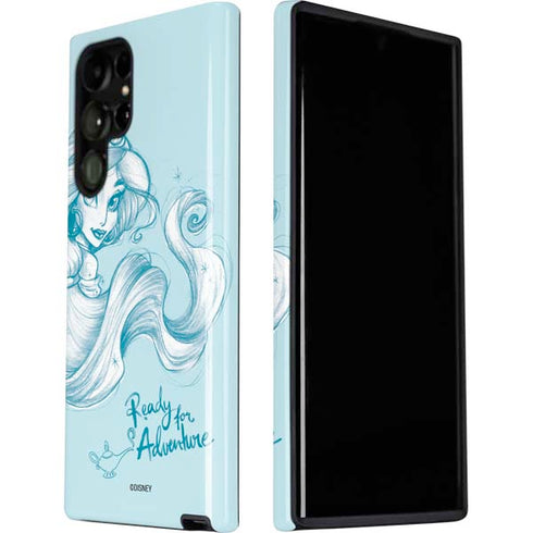 Disney Princess Jasmine Ready for Adventure Art Galaxy S22 Ultra Pro Case
