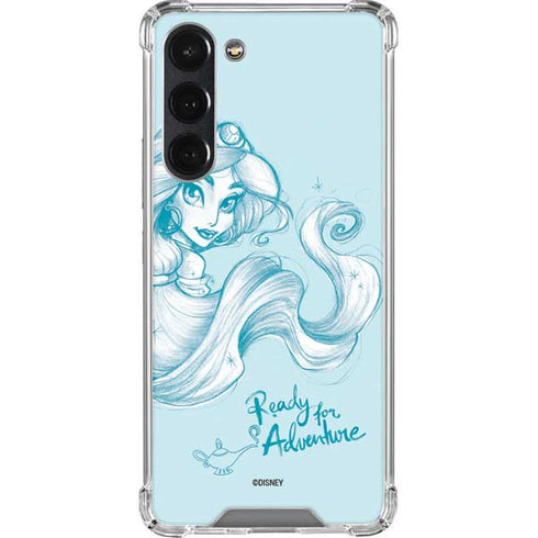 Disney Princess Jasmine Ready for Adventure Art Galaxy S23 Plus Clear Case
