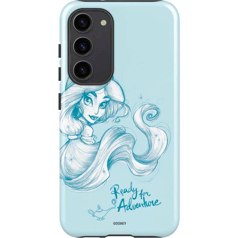 Disney Princess Jasmine Ready for Adventure Art Galaxy S23 Plus Pro Case