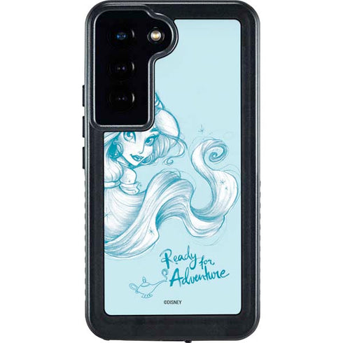Disney Princess Jasmine Ready for Adventure Art Galaxy S23 Waterproof Case