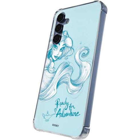 Disney Princess Jasmine Ready for Adventure Art Galaxy S24 Clear Case