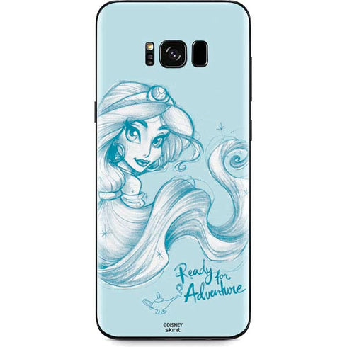 Disney Princess Jasmine Ready for Adventure Art Galaxy S8 Plus Skin